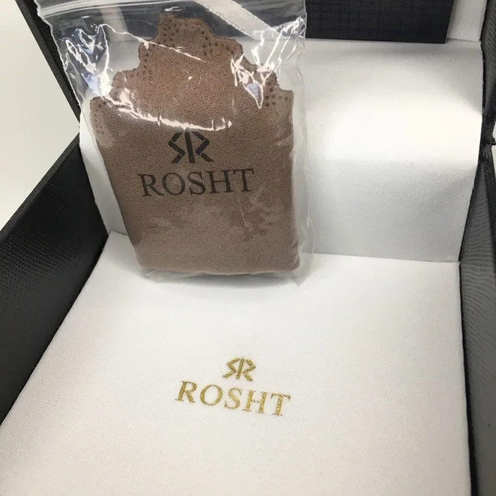 Rosht Men’s Black Leather Watch